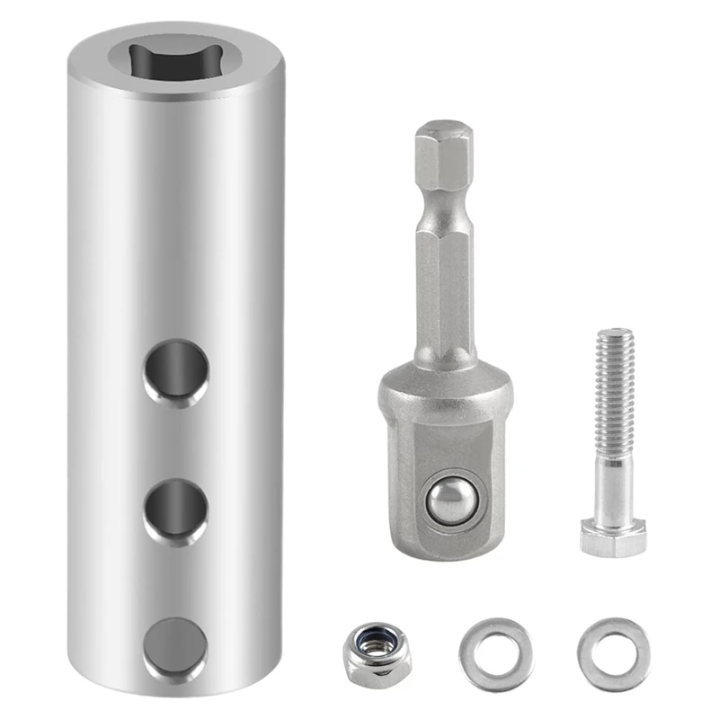 ABWZ-Stainless Steel Trailer Jack Electric Drill Adapter With A 1/2 In Socket Adapter Bit Compatible 1 Inch Jack Drive Shaft
ABWZ-Stainless Steel Trailer Jack Electric Drill Adapter With A 1/2 In Socket Adapter Bit Compatible 1 Inch Jack Drive Shaft
