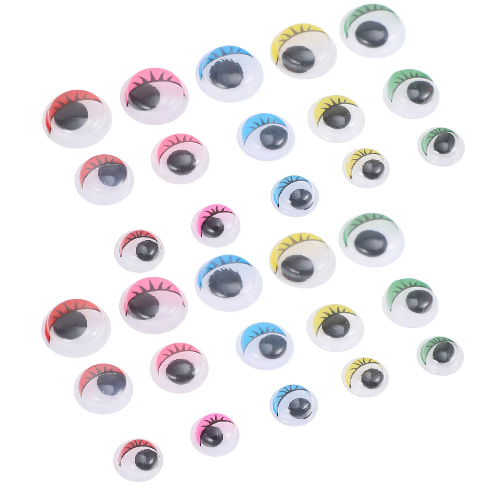 2 Bags Cartoon Eyes Decals DIY Plastic Self Adhesive Eyeball Stickers Googly Patches Craft Accessories Simulation Animal
2 Bags Cartoon Eyes Decals DIY Plastic Self Adhesive Eyeball Stickers Googly Patches Craft Accessories Simulation Animal