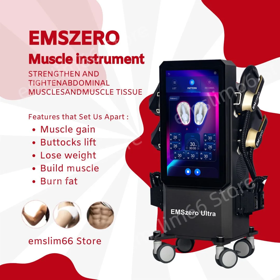 Профессиональная радиочастотная машина для коррекции фигуры EMSzero EMS для похудения 2024 PRO, стимуляция мышц, удаление жира, косметическое оборудование
Профессиональная радиочастотная машина для коррекции фигуры EMSzero EMS для похудения 2024 PRO, стимуляция мышц, удаление жира, косметическое оборудование