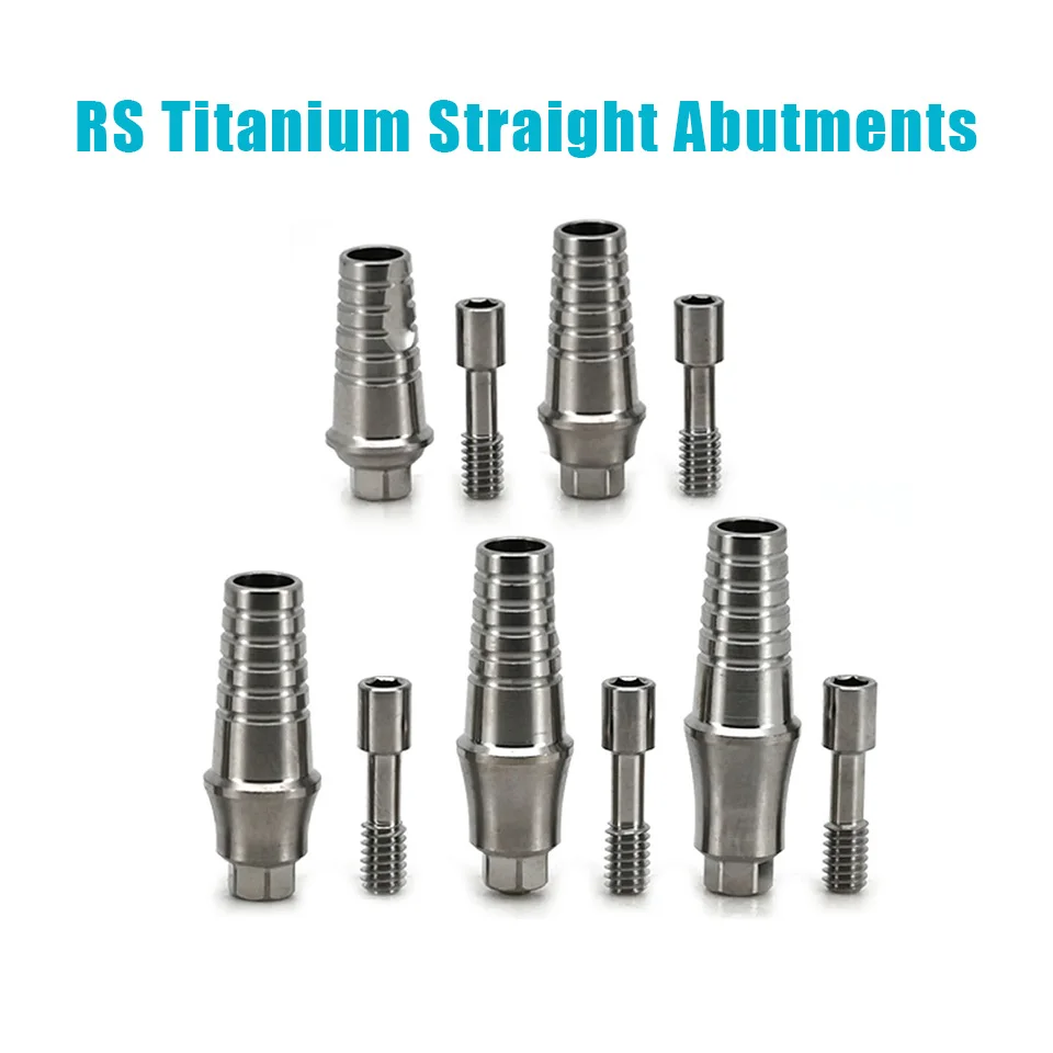Premium 10Pcs Dental Titanium Straight Abutment Replacement for Adin Implants Aesthetic Cement Retained Restoration Dental Kits
Premium 10Pcs Dental Titanium Straight Abutment Replacement for Adin Implants Aesthetic Cement Retained Restoration Dental Kits
