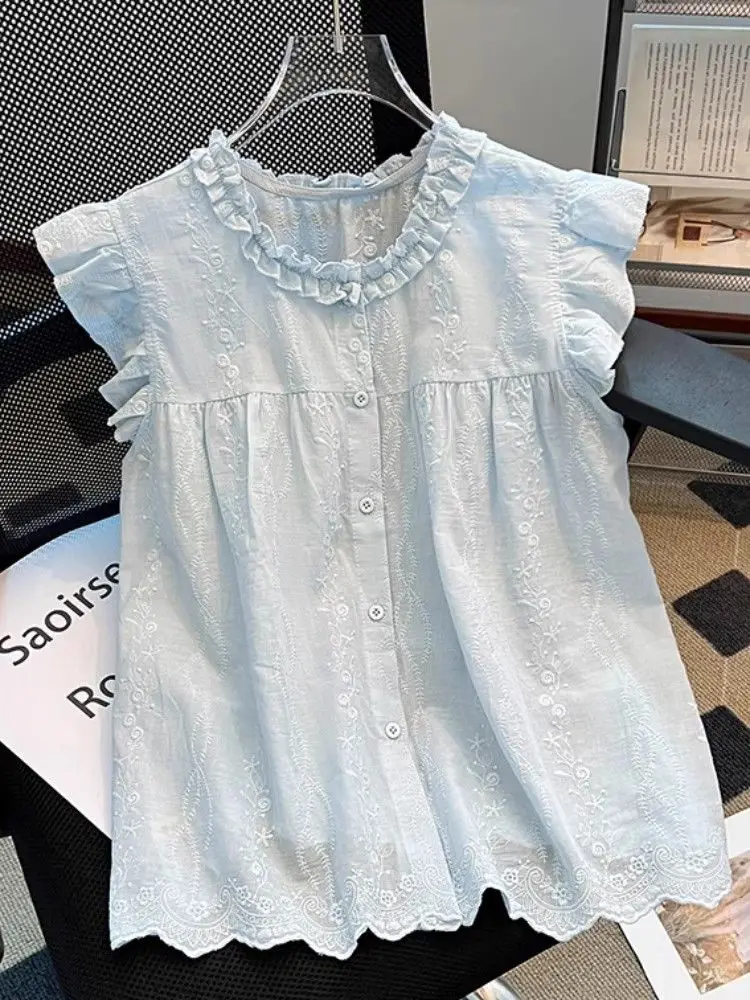 Прозрачный шифоновый топ-жилет с коротким рукавом для женщин, дизайн Sweet Wooden Earl Svel
Прозрачный шифоновый топ-жилет с коротким рукавом для женщин, дизайн Sweet Wooden Earl Svel