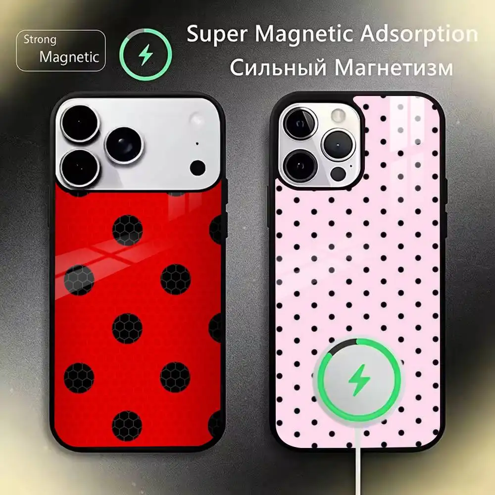 Polka Dot Pattern Phone Case For iPhone17,16,15,14,13,12,11 Plus,Pro,Max Magnetic with Wireless Charging
Polka Dot Pattern Phone Case For iPhone17,16,15,14,13,12,11 Plus,Pro,Max Magnetic with Wireless Charging