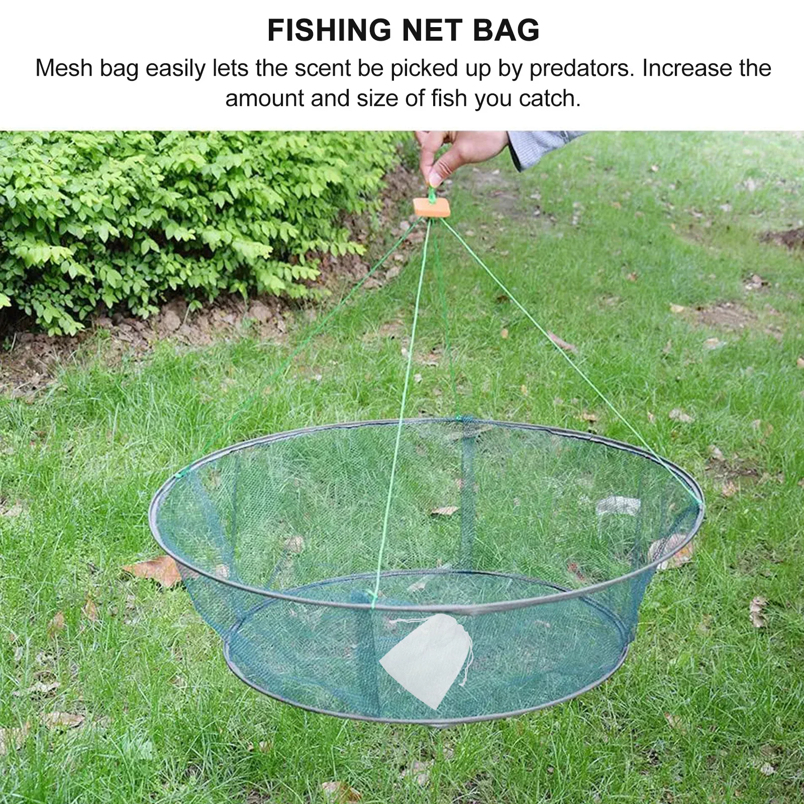 10pcs Bait Bag Fishing Cloth Tool Drawstring Closure Machine Washable Non-Woven Fabric Storage Sack For Outdoor Shell Collection
10pcs Bait Bag Fishing Cloth Tool Drawstring Closure Machine Washable Non-Woven Fabric Storage Sack For Outdoor Shell Collection