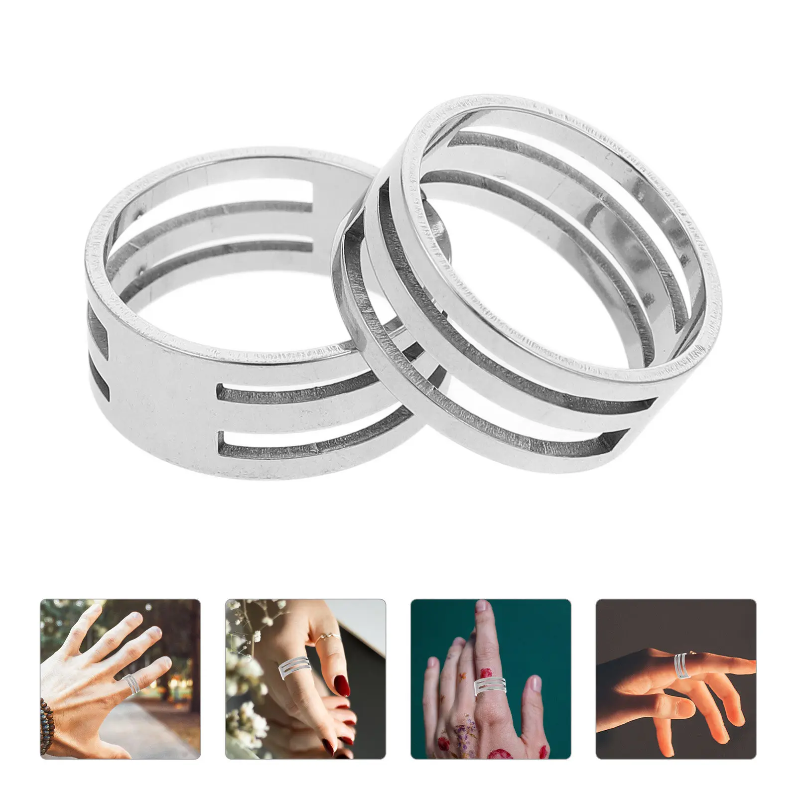 2Pcs Stainless Steel Jump Ring Opening Closing Tool Ring Opener for Jewelry Making Craft Projects Jump Rings for Keychain
2Pcs Stainless Steel Jump Ring Opening Closing Tool Ring Opener for Jewelry Making Craft Projects Jump Rings for Keychain