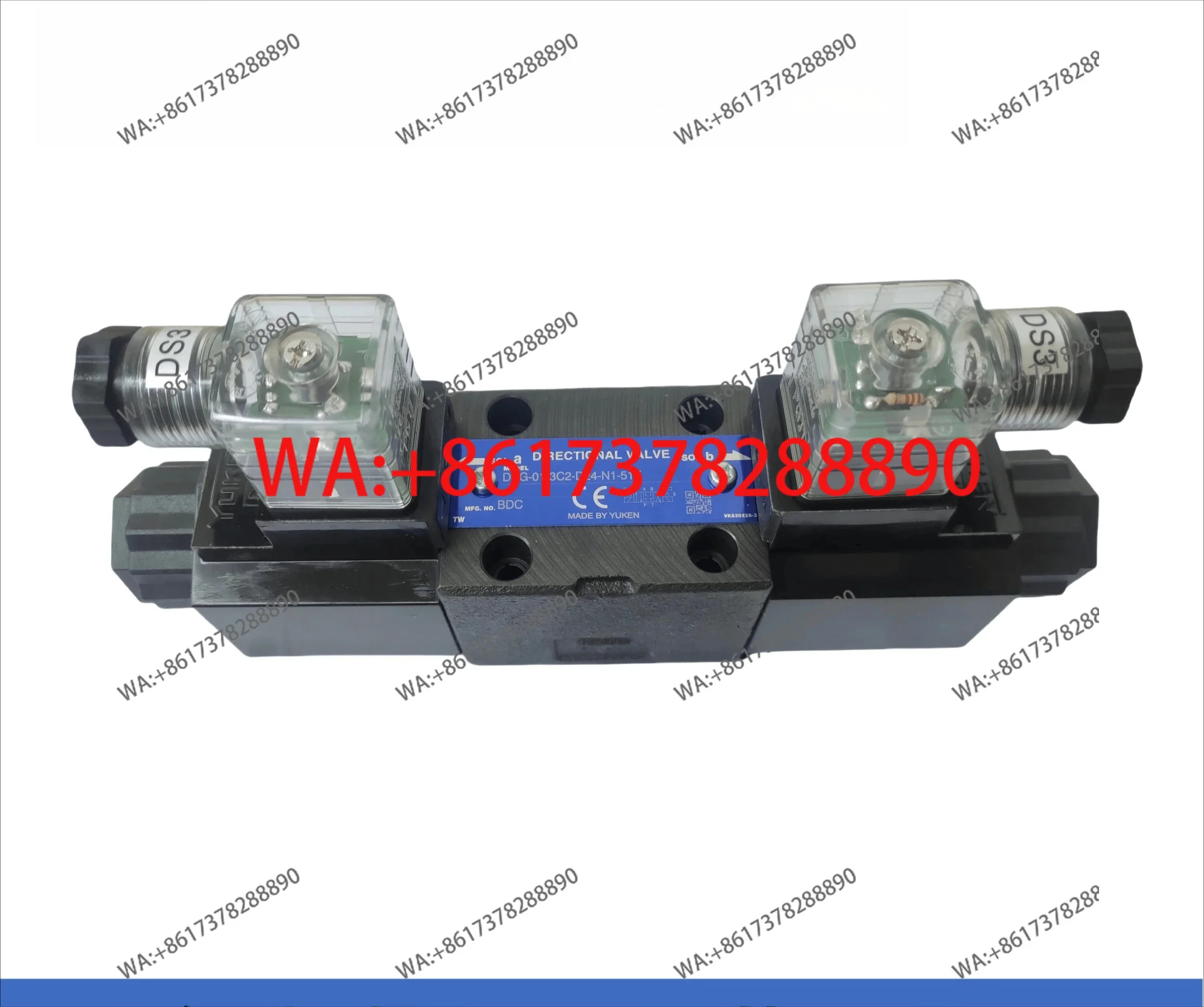 Taiwan Youyan hydraulic solenoid directional valve DSG-01-3C2-D24-N1-51T 3C4 2B23C60
Taiwan Youyan hydraulic solenoid directional valve DSG-01-3C2-D24-N1-51T 3C4 2B23C60