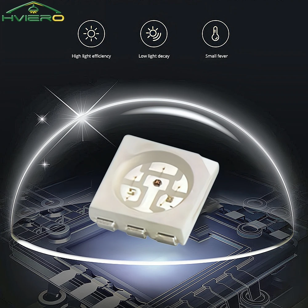 100/200/500/1000X 5050 Chips Lamp Emitting Diode LED RGB White Red Blue Yellow SMD SMT Superbright Lights Decoration Garden Park
100/200/500/1000X 5050 Chips Lamp Emitting Diode LED RGB White Red Blue Yellow SMD SMT Superbright Lights Decoration Garden Park