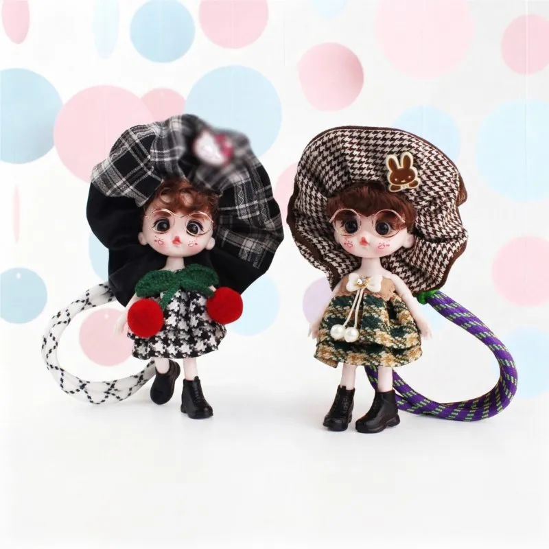 18cm Skirt Doll Cartoon Princess Doll Toy Fashion Exquisite Dress-up Vinyl Doll Keychain Pendant Backpack Decor Birthday Gifts
18cm Skirt Doll Cartoon Princess Doll Toy Fashion Exquisite Dress-up Vinyl Doll Keychain Pendant Backpack Decor Birthday Gifts