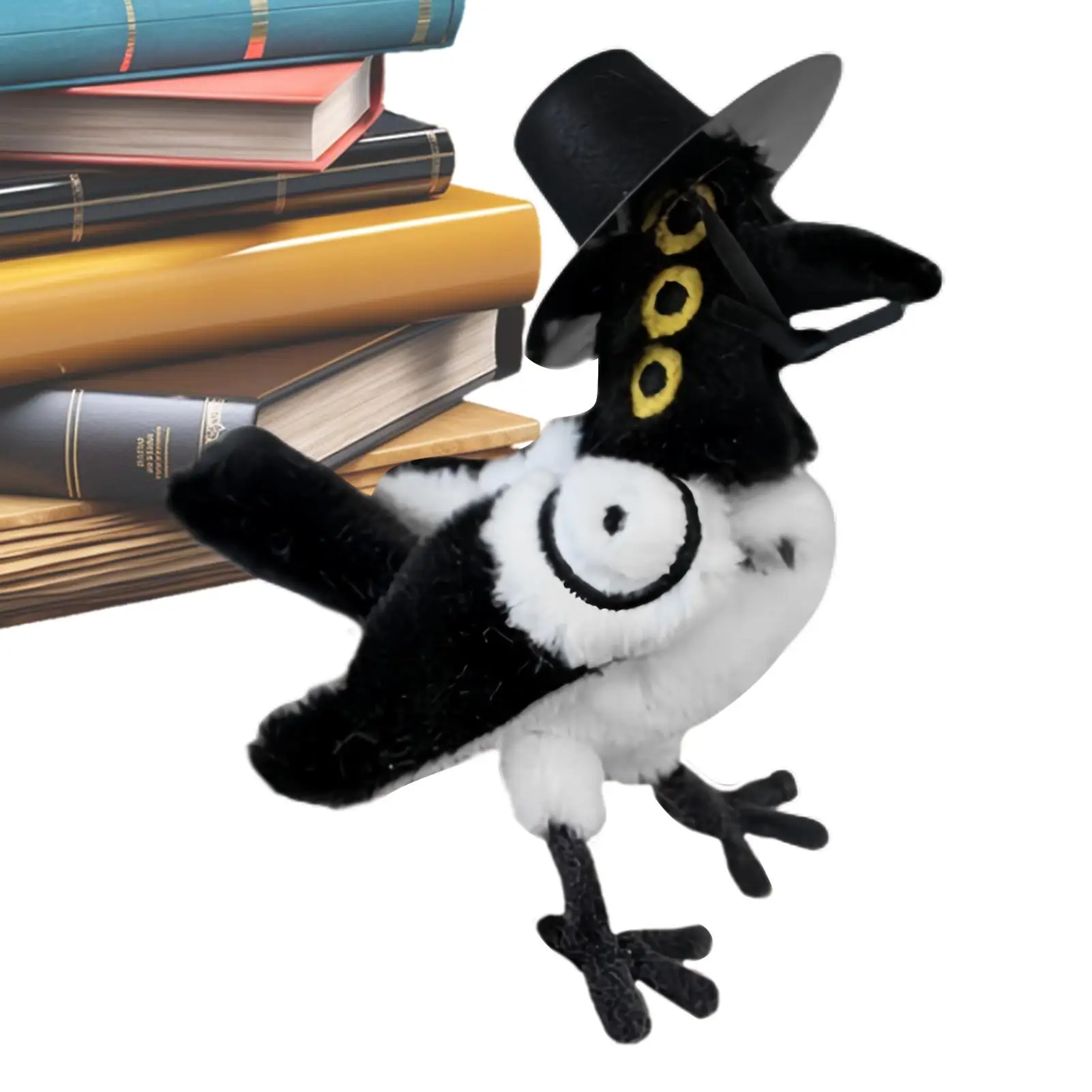 Korean Movie Bird Plush Toy Simulation Animal Black And White Bird Stuffed Doll Toy Movie And TV Peripheral Dolls Decorative
Korean Movie Bird Plush Toy Simulation Animal Black And White Bird Stuffed Doll Toy Movie And TV Peripheral Dolls Decorative