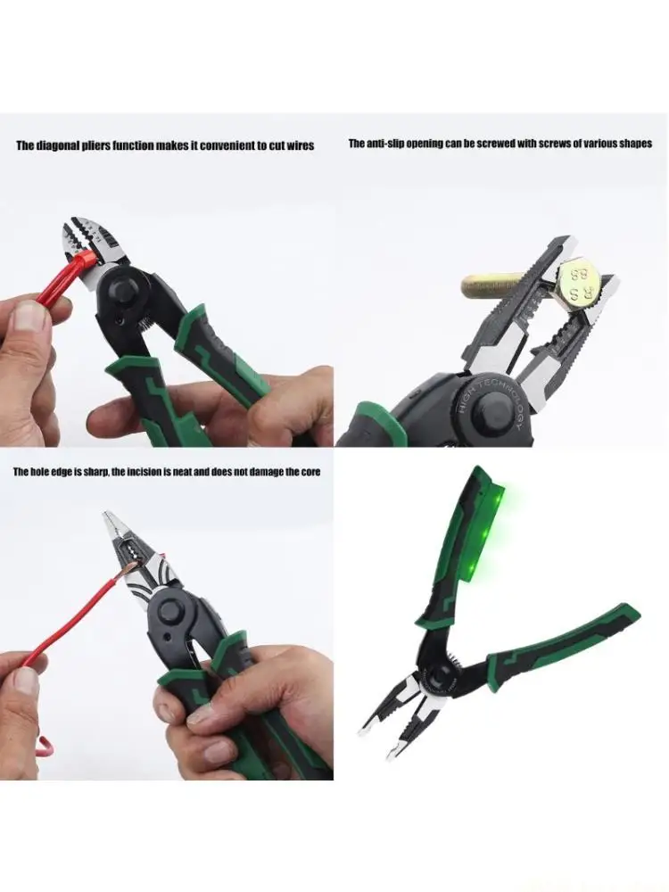 A2BE Professional Interchangeable Head Wire Stripper Built In Detection Function
A2BE Professional Interchangeable Head Wire Stripper Built In Detection Function