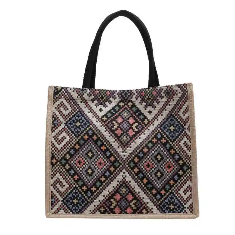 Casual Canvas Tote Bag Large Capaci Women's Handbag Commuter Bag Soft PU Leather oulder Strap Magnetic Bule Closure
Casual Canvas Tote Bag Large Capaci Women's Handbag Commuter Bag Soft PU Leather oulder Strap Magnetic Bule Closure
