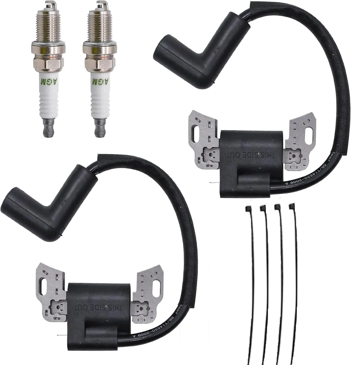 593872 Ignition Coil Compatible with 08P502 09P602 09P702 450E 550E Series Engines,Replace for 595009 593381 798534 799582 Model
593872 Ignition Coil Compatible with 08P502 09P602 09P702 450E 550E Series Engines,Replace for 595009 593381 798534 799582 Model