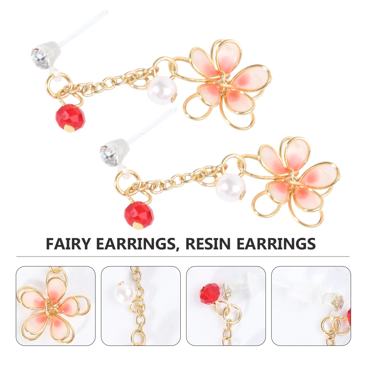 1Pair Cherry Blossom Earrings Double Layer Fashion Ear Drop Elves Ear Pendant Comfortable Lightweight Stylish Earrings for Women
1Pair Cherry Blossom Earrings Double Layer Fashion Ear Drop Elves Ear Pendant Comfortable Lightweight Stylish Earrings for Women