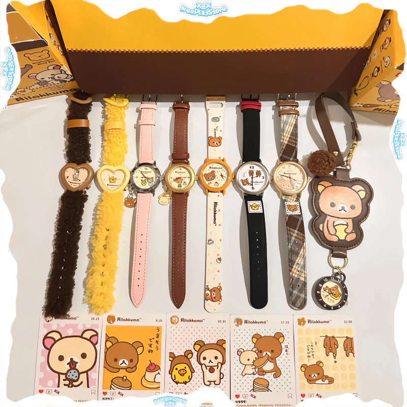 Original In-Stock Maihe BOXFUN Rilakkuma Watch Blind Box Gurguruguru Moment Series Cartoon Watch Merchandise Ollectible Toy Gift
Original In-Stock Maihe BOXFUN Rilakkuma Watch Blind Box Gurguruguru Moment Series Cartoon Watch Merchandise Ollectible Toy Gift