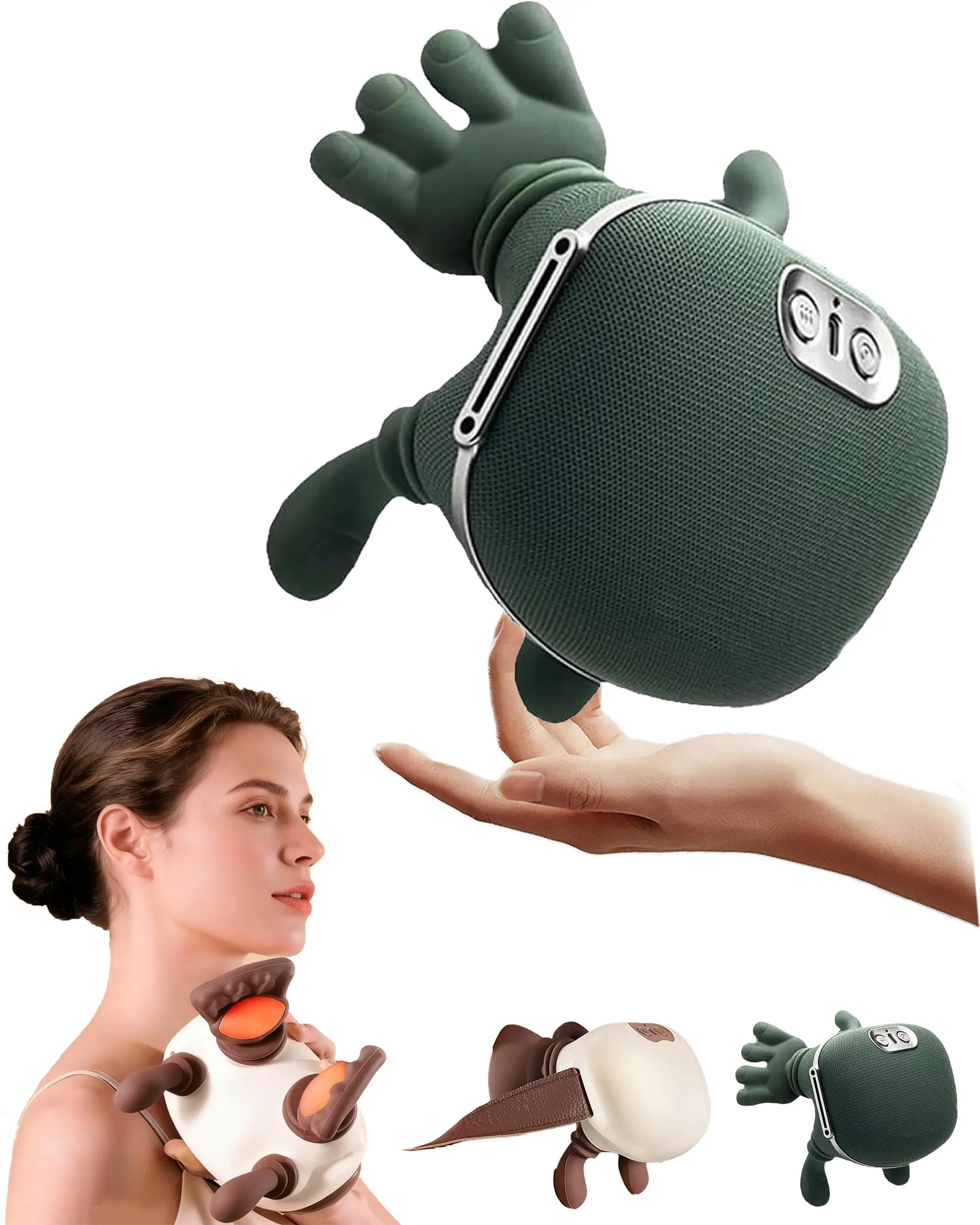 Массажер для шеи с руками и пальцами, массажер Real Touch Heat Massager — усовершенствованная термотерапия дома, электрическое разминание 4d
Массажер для шеи с руками и пальцами, массажер Real Touch Heat Massager — усовершенствованная термотерапия дома, электрическое разминание 4d