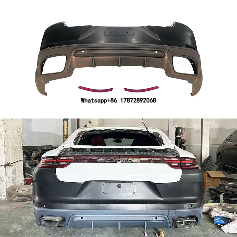 2017-2023 Car Modification Upgrade 2025 976 Rear Bumper Mudguard Rear Lip Body Kit for Panamera
2017-2023 Car Modification Upgrade 2025 976 Rear Bumper Mudguard Rear Lip Body Kit for Panamera