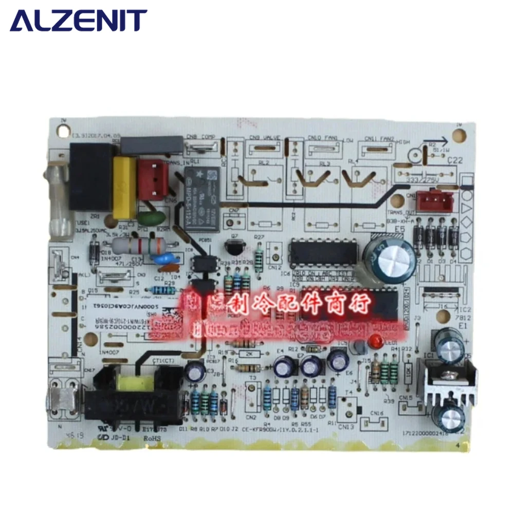 New Control Board 17122000002586 For Midea Air Conditioner CE-KFR90GW/I1Y.D.2.1.1-1 PCB CE-KF61W/N1-210(9)-W8 Conditioning Parts
New Control Board 17122000002586 For Midea Air Conditioner CE-KFR90GW/I1Y.D.2.1.1-1 PCB CE-KF61W/N1-210(9)-W8 Conditioning Parts