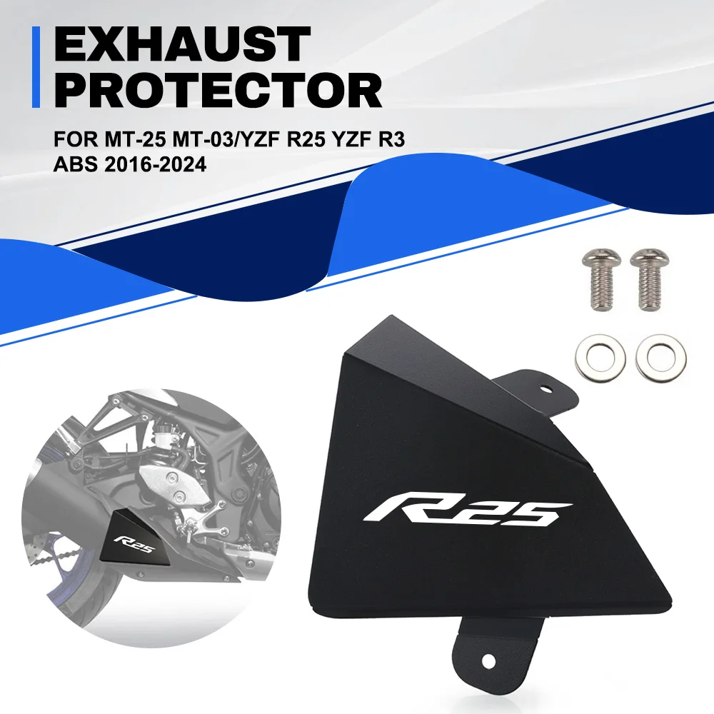 Exhaust Pipe Cover Mid-Section Protector For Yamaha MT-25 MT-03/YZF R25 YZF R3 ABS 2016-2022 2023 2024 Motorcycle Accessories
Exhaust Pipe Cover Mid-Section Protector For Yamaha MT-25 MT-03/YZF R25 YZF R3 ABS 2016-2022 2023 2024 Motorcycle Accessories