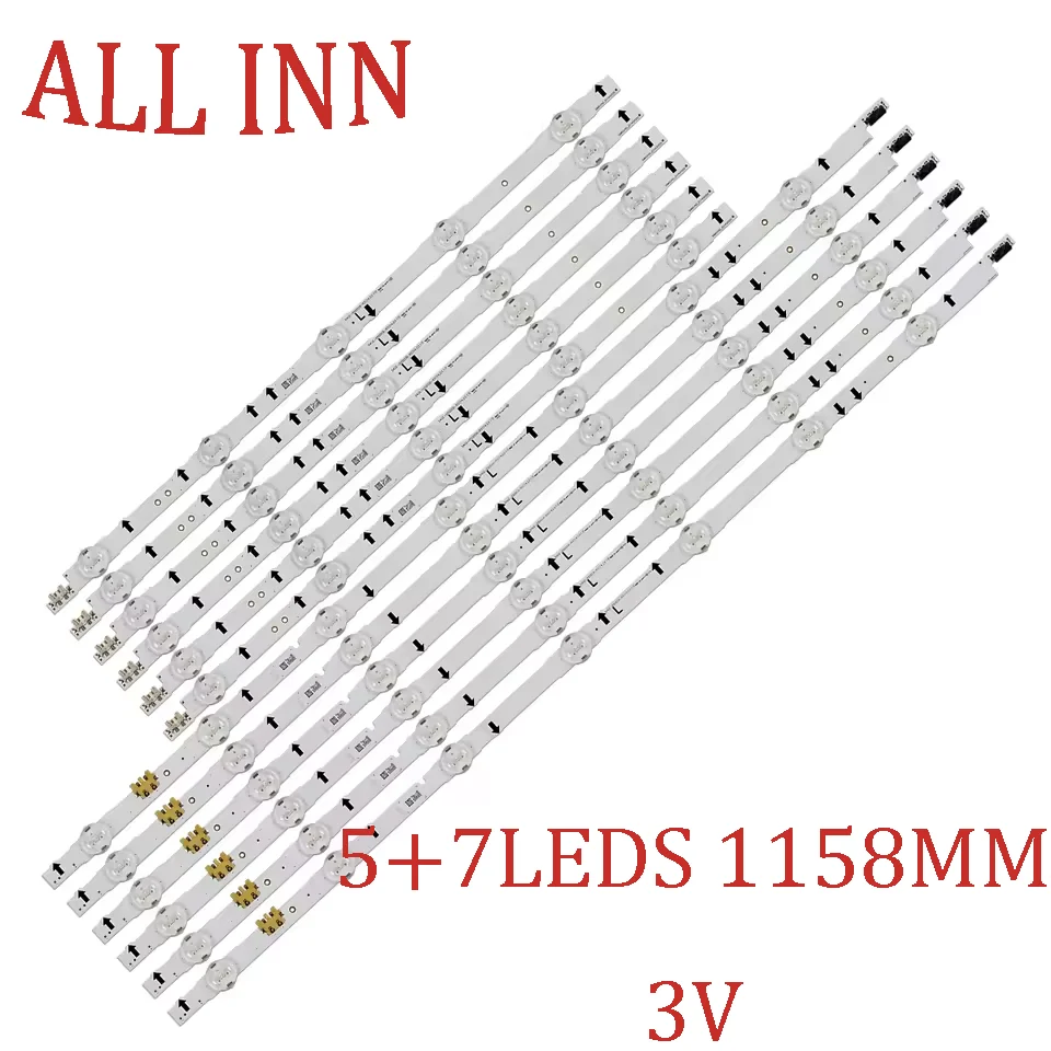 LED Strip For Un55j5300 Un55j5500 Un55j6300ag Un55j5500ag Un55j6500 UA55J5088 Un55j500 UN55H6300 UN55H6360 UN55H6400 UE55H6400
LED Strip For Un55j5300 Un55j5500 Un55j6300ag Un55j5500ag Un55j6500 UA55J5088 Un55j500 UN55H6300 UN55H6360 UN55H6400 UE55H6400