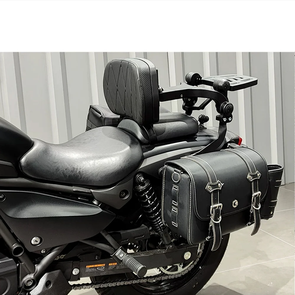 For Kawasaki Z500 Eliminator 500 backrest aluminum alloy folding backrest driver passenger lumbar backrest rear shelf edge bag
For Kawasaki Z500 Eliminator 500 backrest aluminum alloy folding backrest driver passenger lumbar backrest rear shelf edge bag