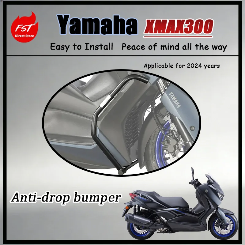 FOR 24 YamahaXMAX300 Multidirectional Impact Buffering Crash Bar Anti-fall Guard Exclusive Mod Parts Motorcycle Safety Equipment
FOR 24 YamahaXMAX300 Multidirectional Impact Buffering Crash Bar Anti-fall Guard Exclusive Mod Parts Motorcycle Safety Equipment