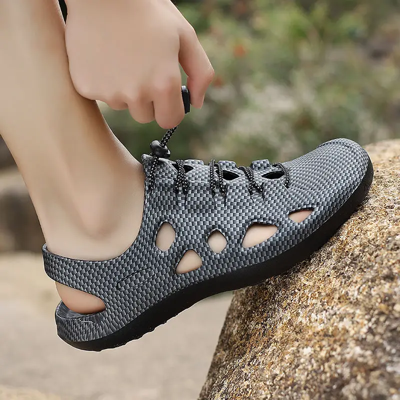 Outdoor Men's Sandal Beach Open Soft Indoor Hole Shoes Closed Toe Slippers Trekking Male Shoe Hiking Descount Luxury 2025 Buy H
Outdoor Men's Sandal Beach Open Soft Indoor Hole Shoes Closed Toe Slippers Trekking Male Shoe Hiking Descount Luxury 2025 Buy H