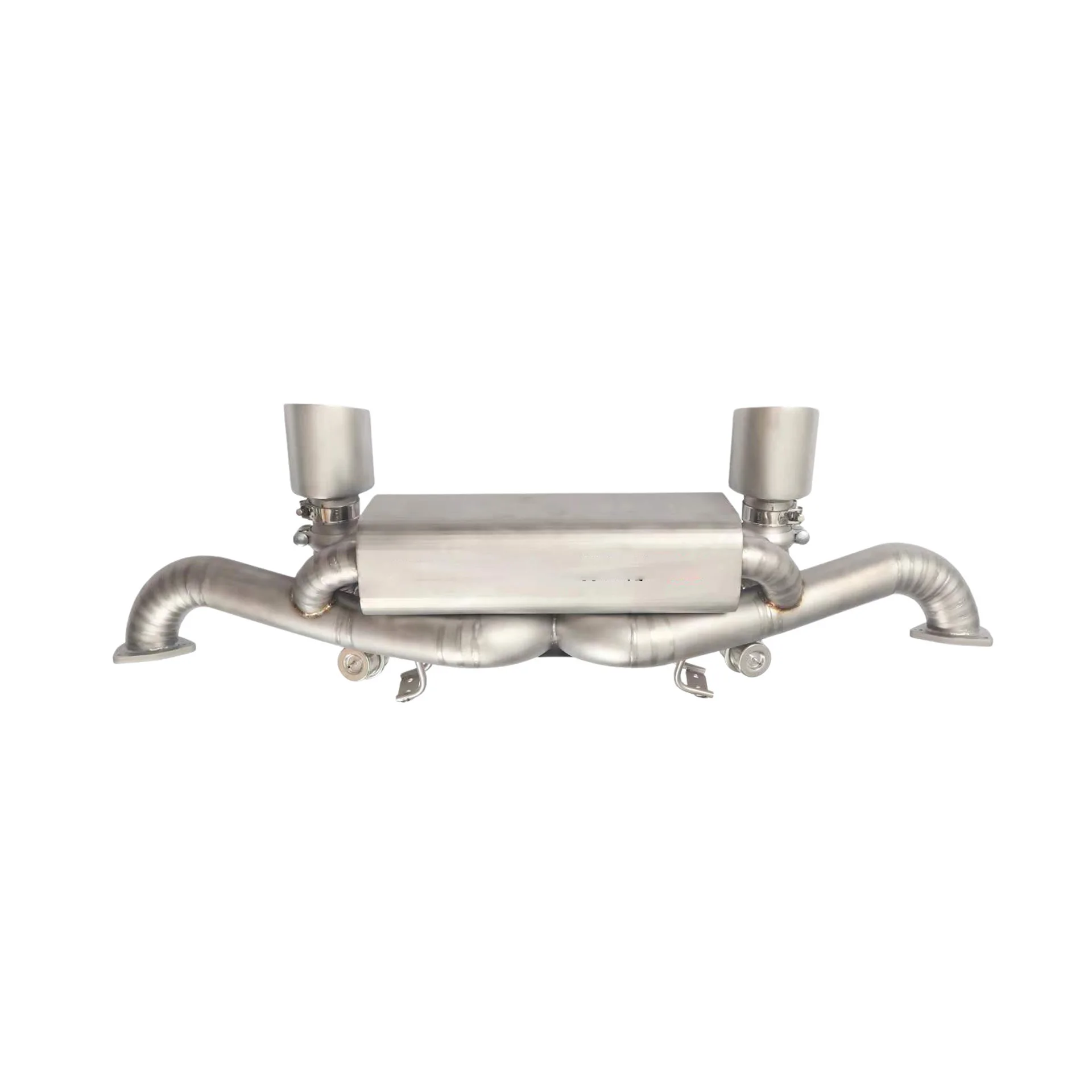 YT SS304 Custom Racing Exhaust Pipes for Porsche 718 Cayman GT4 RS 4.0L Catback (Axle Back) with Valve Muffler
YT SS304 Custom Racing Exhaust Pipes for Porsche 718 Cayman GT4 RS 4.0L Catback (Axle Back) with Valve Muffler