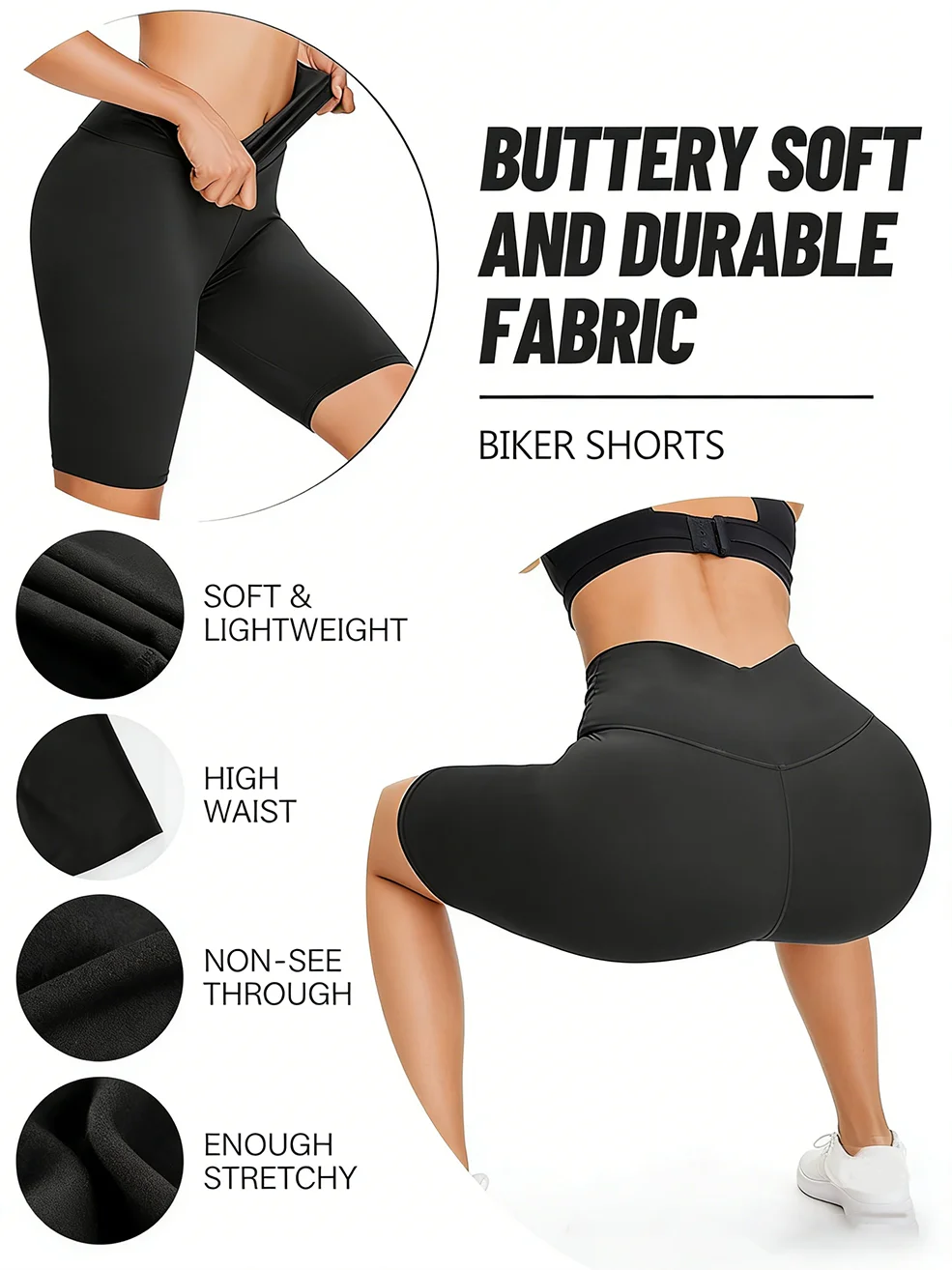 Ladies' new high-elastic tight-fitting slim cycling pants sports running yoga Pilates fitness comfortable home leisure pants
Ladies' new high-elastic tight-fitting slim cycling pants sports running yoga Pilates fitness comfortable home leisure pants