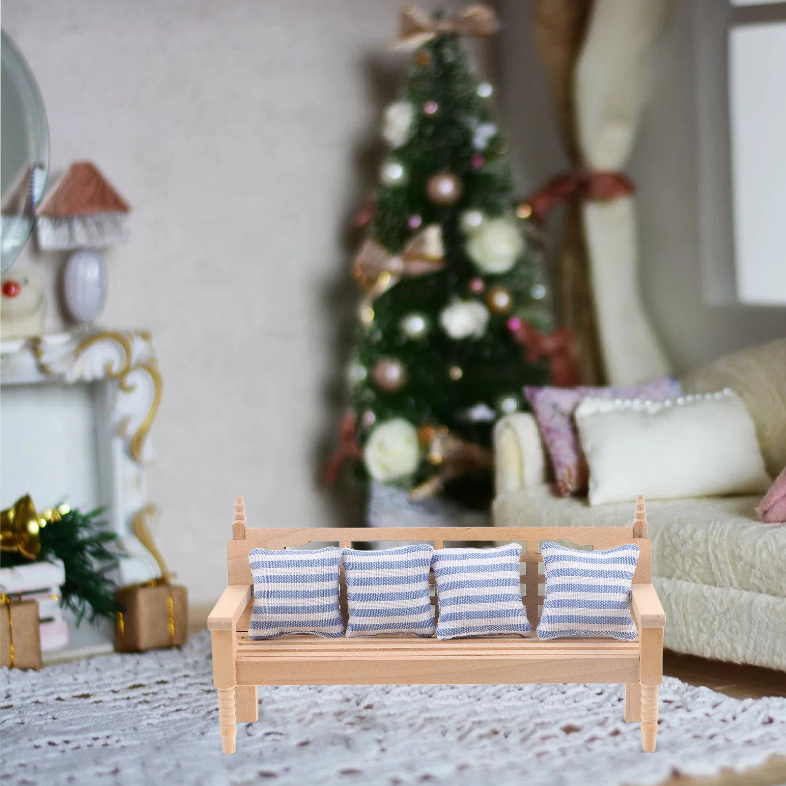 1 12 Vintage Sofa Dollhouse Miniature Living Room Wooden Furniture Couch Chair Bench Included Pillows Furniture
1 12 Vintage Sofa Dollhouse Miniature Living Room Wooden Furniture Couch Chair Bench Included Pillows Furniture