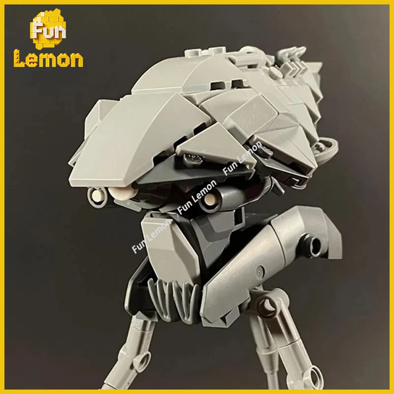 295PCS MOC Creative Alien Tripod Model Building Blocks DIY Assembly Educational Toy Kids Gift Desktop Decoration
295PCS MOC Creative Alien Tripod Model Building Blocks DIY Assembly Educational Toy Kids Gift Desktop Decoration