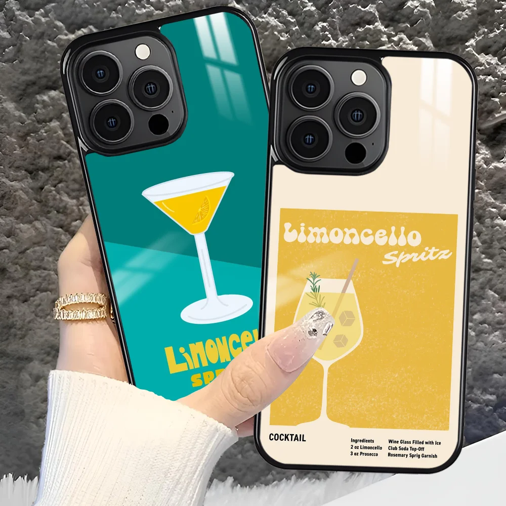 Limoncello Cocktail Phone Case For iPhone 16 15 14 13 12 11 Pro Xs Max Mini Plus Antislip Shockproof Hard Funda
Limoncello Cocktail Phone Case For iPhone 16 15 14 13 12 11 Pro Xs Max Mini Plus Antislip Shockproof Hard Funda