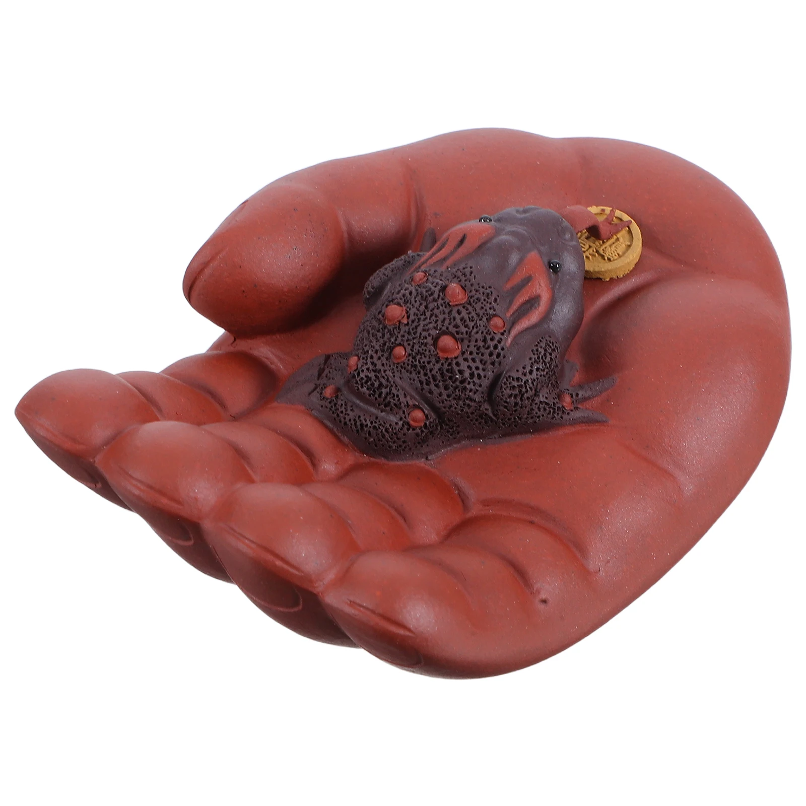 Unique Purple Clay Tea Pet Toad Holding Treasure Wealth Lucky Money Frog Statue for Tea Ceremony Home Decor Chinese Toad
Unique Purple Clay Tea Pet Toad Holding Treasure Wealth Lucky Money Frog Statue for Tea Ceremony Home Decor Chinese Toad