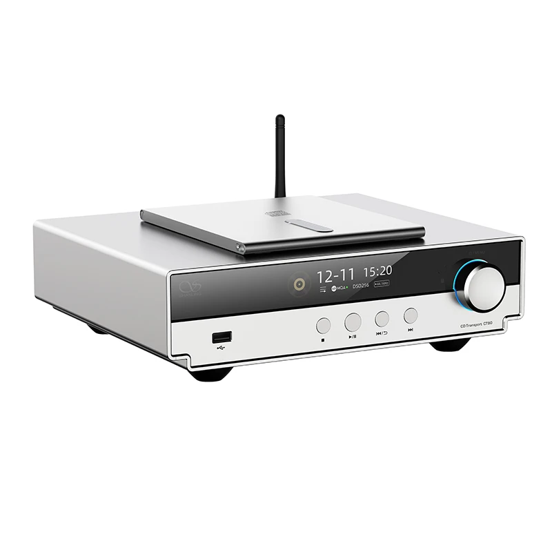 SHANLING CT90 Hi-Fi CD Transport Digital Turntable Player MQA Desktop CD Turntable Bluetooth 5.0 Top-Loading Design
SHANLING CT90 Hi-Fi CD Transport Digital Turntable Player MQA Desktop CD Turntable Bluetooth 5.0 Top-Loading Design