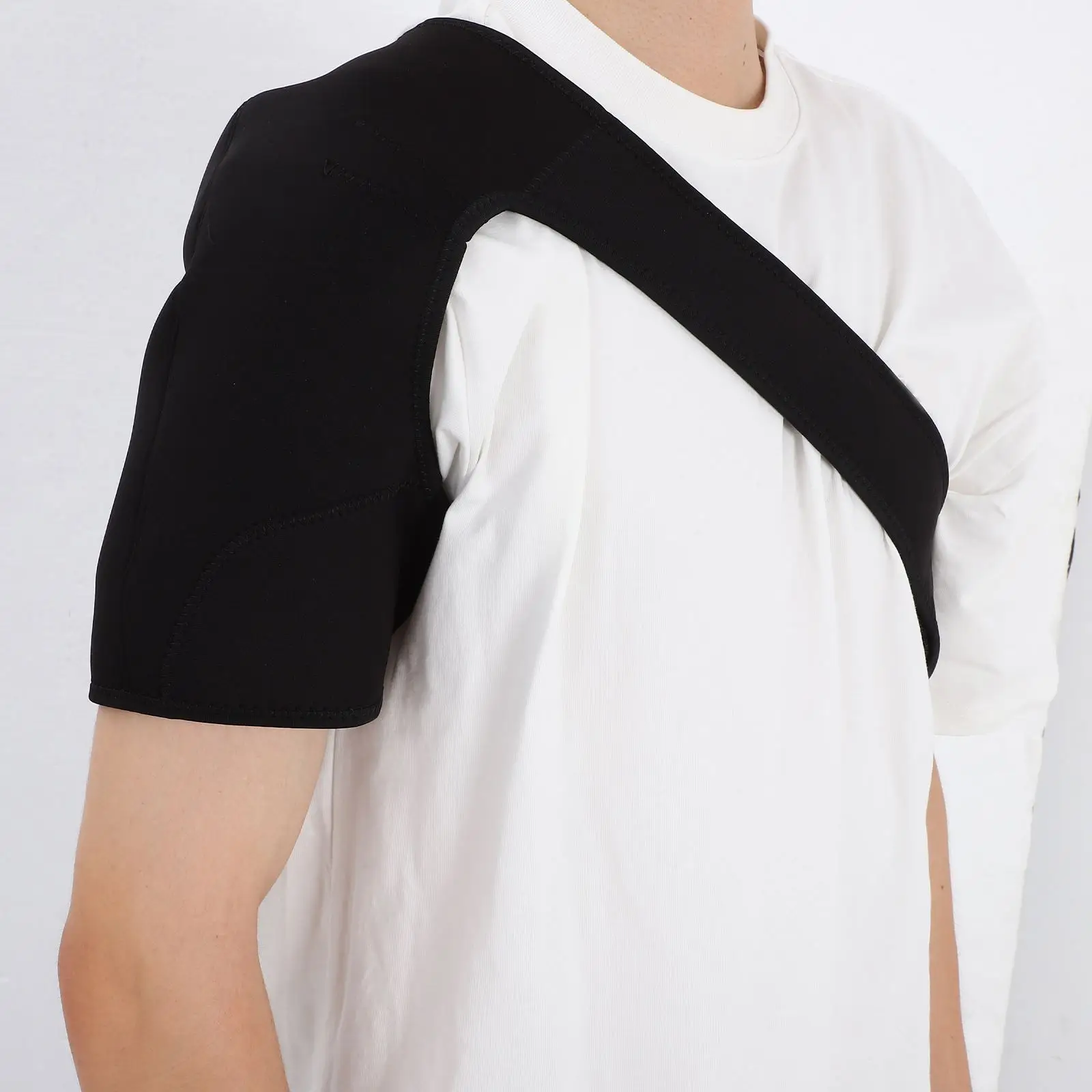 1pc Adjustable Shoulder Support Belt Shoulder Protective Gear Shoulder Pad Shoulder Support Brace Elastic Strap Right Or Left
1pc Adjustable Shoulder Support Belt Shoulder Protective Gear Shoulder Pad Shoulder Support Brace Elastic Strap Right Or Left