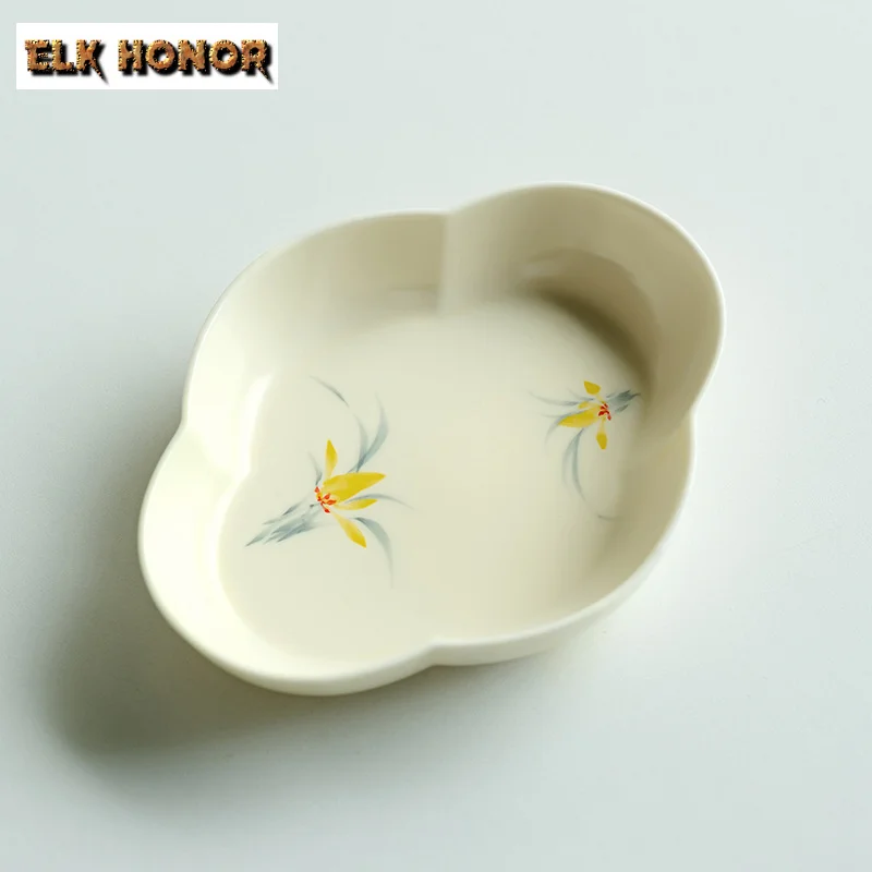 Hand-painted Orchid Pot Bearing Holder Zen Ceramic Dry Brew Table Boutique Fruit Plate Vintage Tea Tray Cafes Services Crafts
Hand-painted Orchid Pot Bearing Holder Zen Ceramic Dry Brew Table Boutique Fruit Plate Vintage Tea Tray Cafes Services Crafts