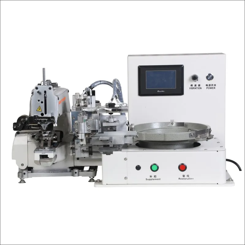 BT-928-373D Electronic Snap Machine Button Attach Attaching Automatic Stitch Machine
BT-928-373D Electronic Snap Machine Button Attach Attaching Automatic Stitch Machine