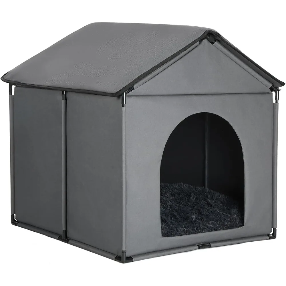 Large Dog House Soft Indoor with Internal Size 30x28x23in for Labrador Husky Samoyed Golden Retriever German Shepherd, Large Pet
Large Dog House Soft Indoor with Internal Size 30x28x23in for Labrador Husky Samoyed Golden Retriever German Shepherd, Large Pet