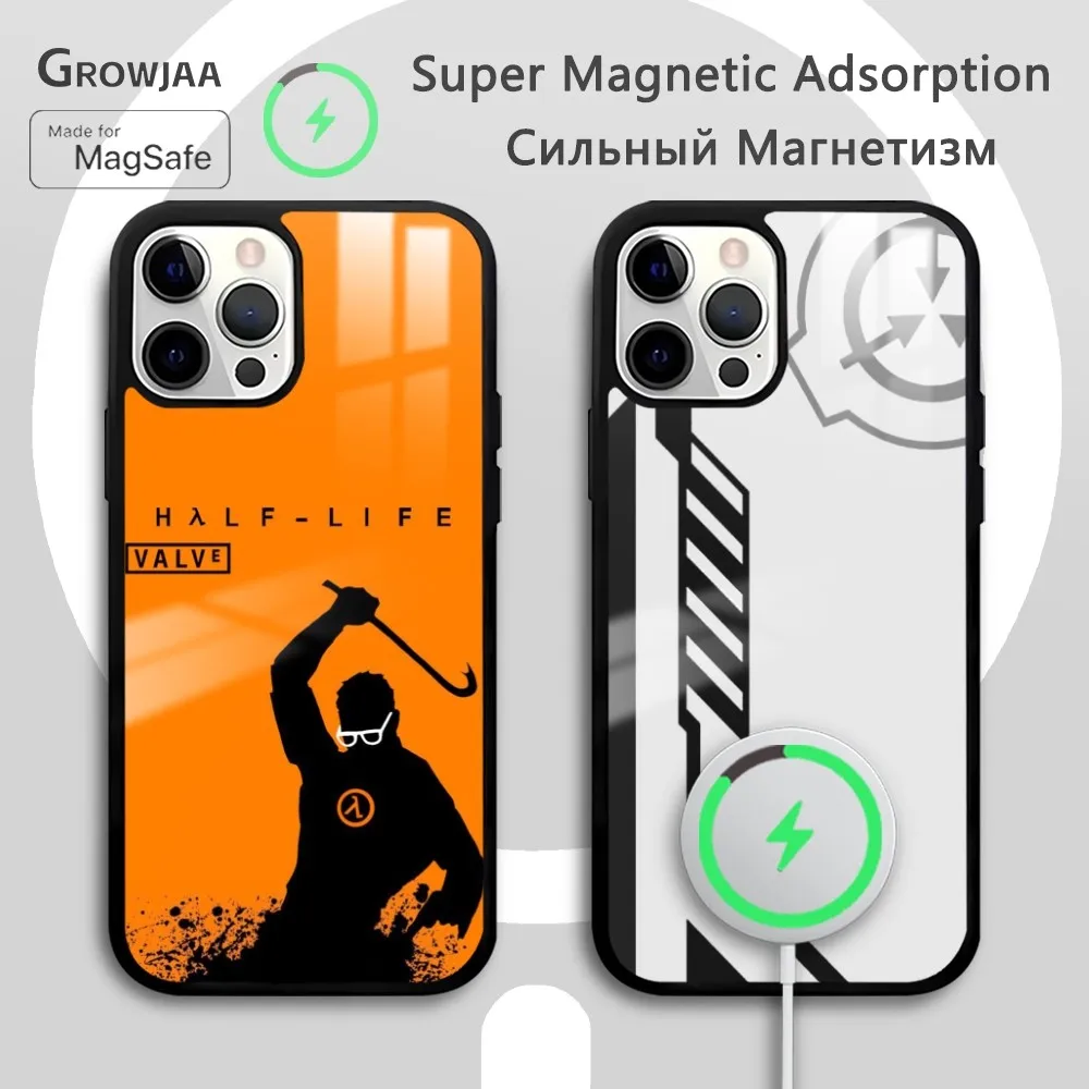 Game H-Half L-LifeS LOGO Phone Case For IPhone 16 15 14 13 12 11 Pro Max Plus Mini Magsafe Mirror Wireless Magnetic Funda
Game H-Half L-LifeS LOGO Phone Case For IPhone 16 15 14 13 12 11 Pro Max Plus Mini Magsafe Mirror Wireless Magnetic Funda