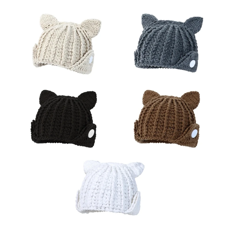 Skull Caps Warm Hat Women Crocheted Hat Knit Winter Hat for Parties and Clubs Dropship
Skull Caps Warm Hat Women Crocheted Hat Knit Winter Hat for Parties and Clubs Dropship