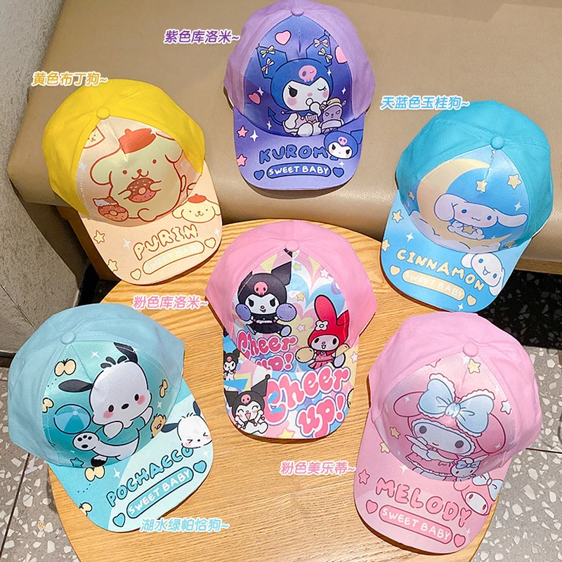 Sanrio Hat Hello Kitty Cinnamoroll Children's Cap Kuromi My Melody Sun Hat Summer Breathable Hat Boy Girl Cap Baseball Cap Gifts
Sanrio Hat Hello Kitty Cinnamoroll Children's Cap Kuromi My Melody Sun Hat Summer Breathable Hat Boy Girl Cap Baseball Cap Gifts