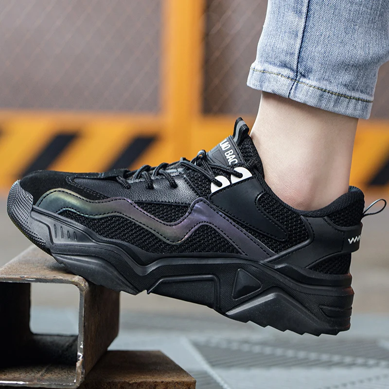 Indestructible Steel Toe Safety Shoes Lightweight Breathable Anti Smashing Puncture Proof Work Boots Protective Sneakers for Men
Indestructible Steel Toe Safety Shoes Lightweight Breathable Anti Smashing Puncture Proof Work Boots Protective Sneakers for Men