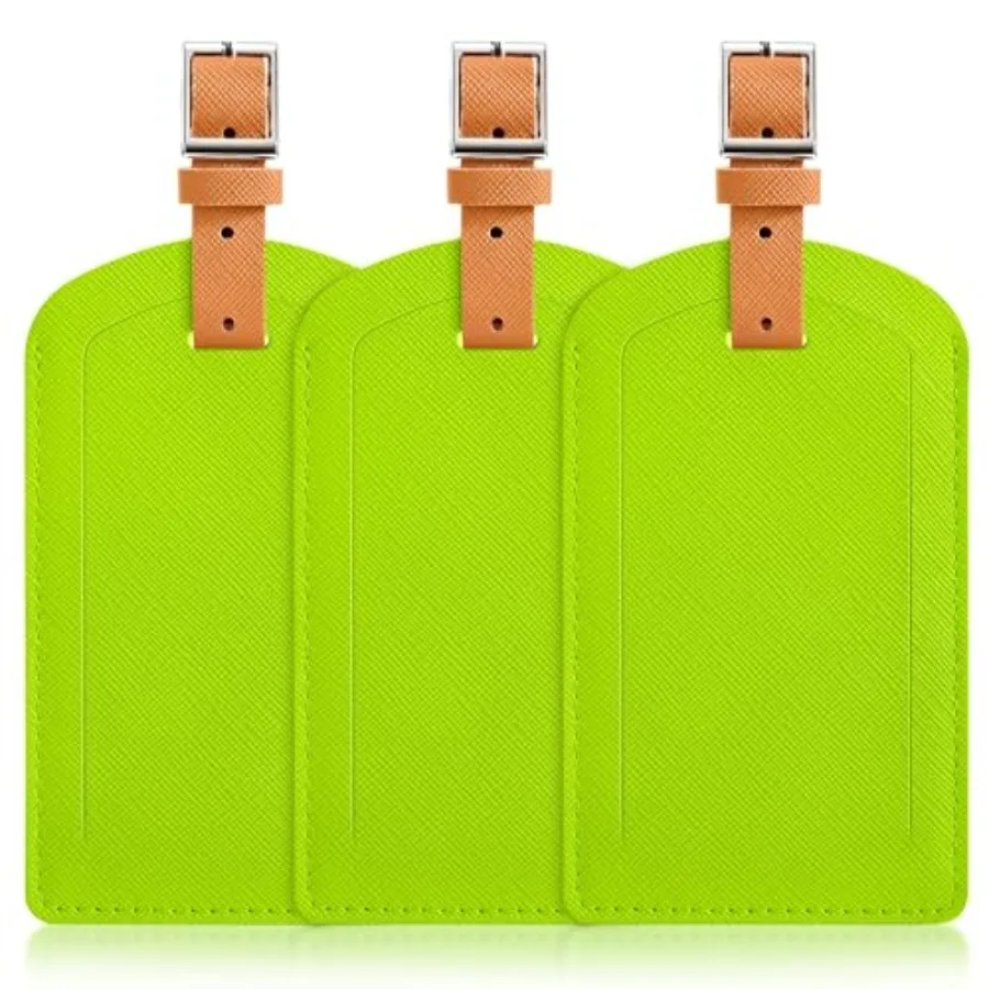 3 Pack Luggage Tags for Suitcases, TSA Approved Bag Tags, Baggage Tags with Privacy Protection, Travel Essentials Luggage Acces
3 Pack Luggage Tags for Suitcases, TSA Approved Bag Tags, Baggage Tags with Privacy Protection, Travel Essentials Luggage Acces