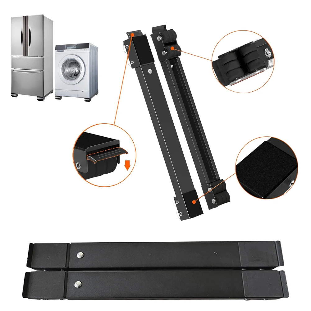 24 Wheel Washing Machine Base Holder Extendable Furniture Moving Tool Multifunctional Refrigerator Base Mount for Home Appliance
24 Wheel Washing Machine Base Holder Extendable Furniture Moving Tool Multifunctional Refrigerator Base Mount for Home Appliance