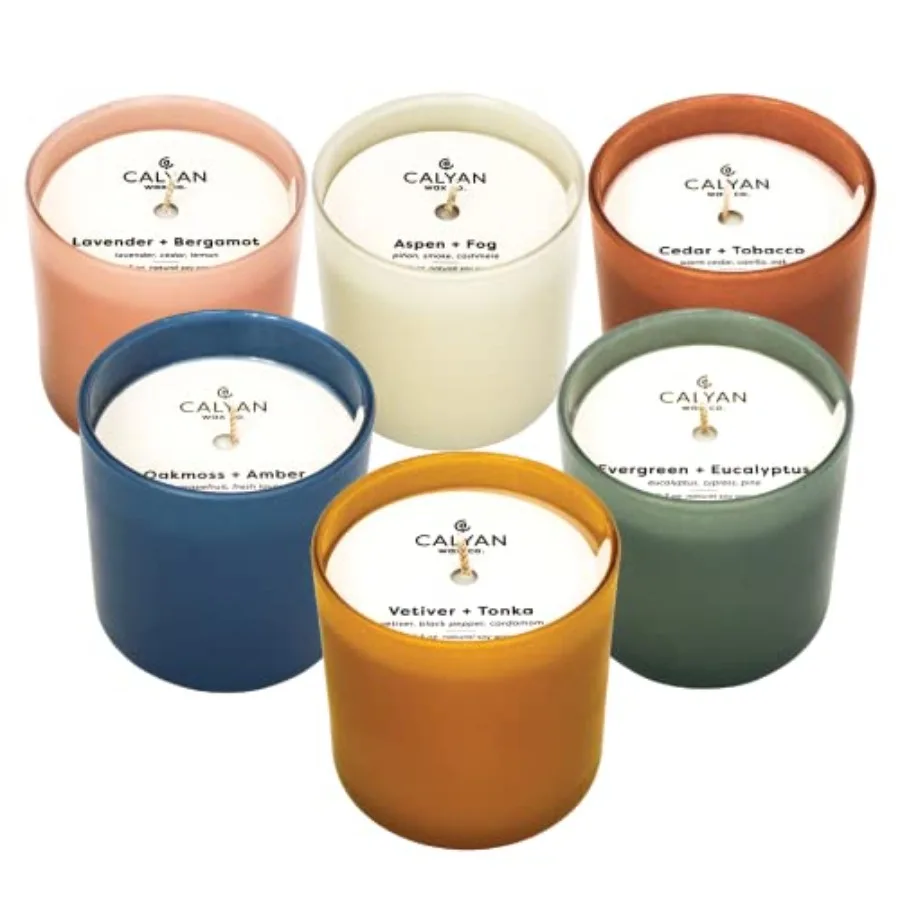 Dignity Series Scented Candle Gift Set - 6 Scented Candles - 35 Hour Burn - Luxury Non Toxic Soy Wax Candles - Long Lasting Col
Dignity Series Scented Candle Gift Set - 6 Scented Candles - 35 Hour Burn - Luxury Non Toxic Soy Wax Candles - Long Lasting Col