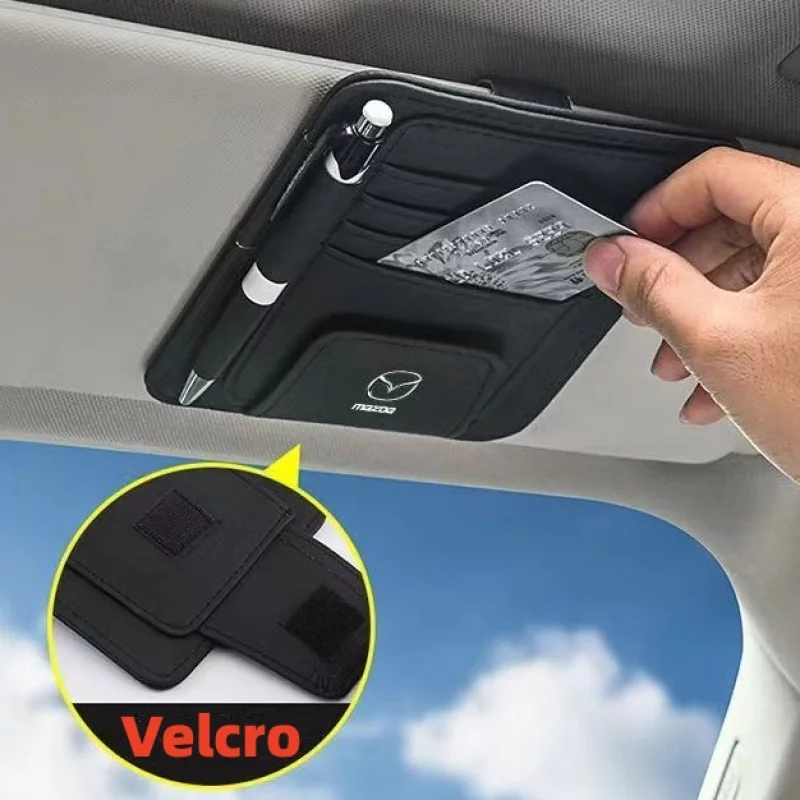Car Card Holder Sun Visor Organizer For Mazda CX3 CX5 CX8 CX30 Mazda 2 3 6 Sunvisor Ticket Sunglasses Holder Storage Pocket
Car Card Holder Sun Visor Organizer For Mazda CX3 CX5 CX8 CX30 Mazda 2 3 6 Sunvisor Ticket Sunglasses Holder Storage Pocket