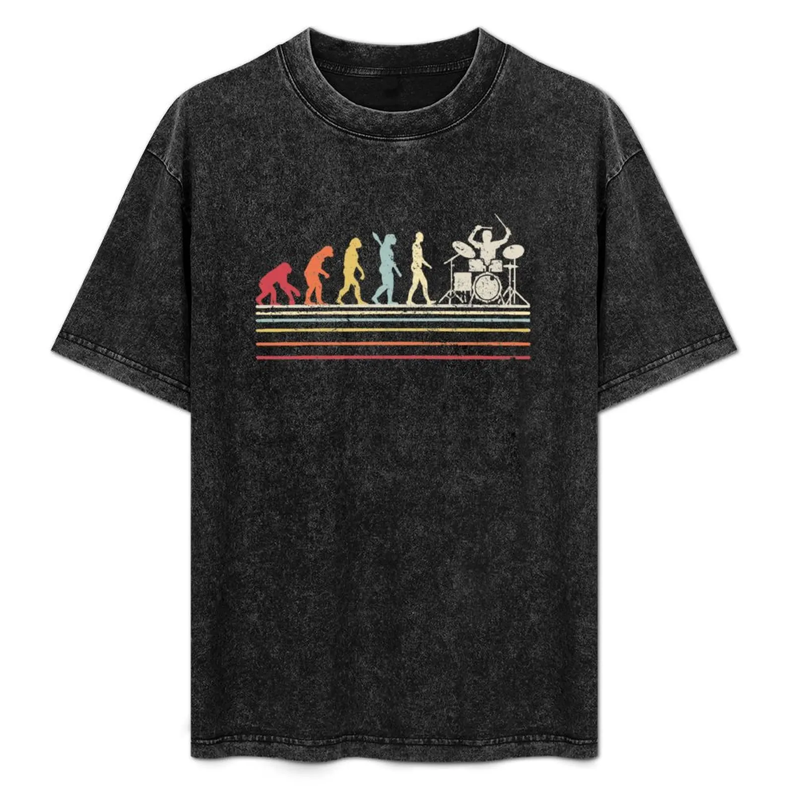 Funny Drummer Graphic. Retro Vintage Evolution Of Man Print T-Shirt custom t shirt Short sleeve tee mens t shirts casual stylish
Funny Drummer Graphic. Retro Vintage Evolution Of Man Print T-Shirt custom t shirt Short sleeve tee mens t shirts casual stylish