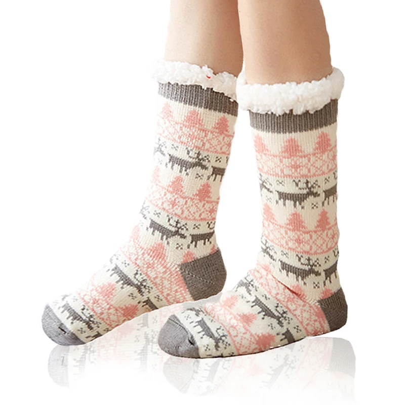 TANABATA Christmas Deer Fleece Snow Socks Women Men Winter Warm Soft Fuzzy Lazy Socks Slipper Grippers Happy New Year 2023
TANABATA Christmas Deer Fleece Snow Socks Women Men Winter Warm Soft Fuzzy Lazy Socks Slipper Grippers Happy New Year 2023