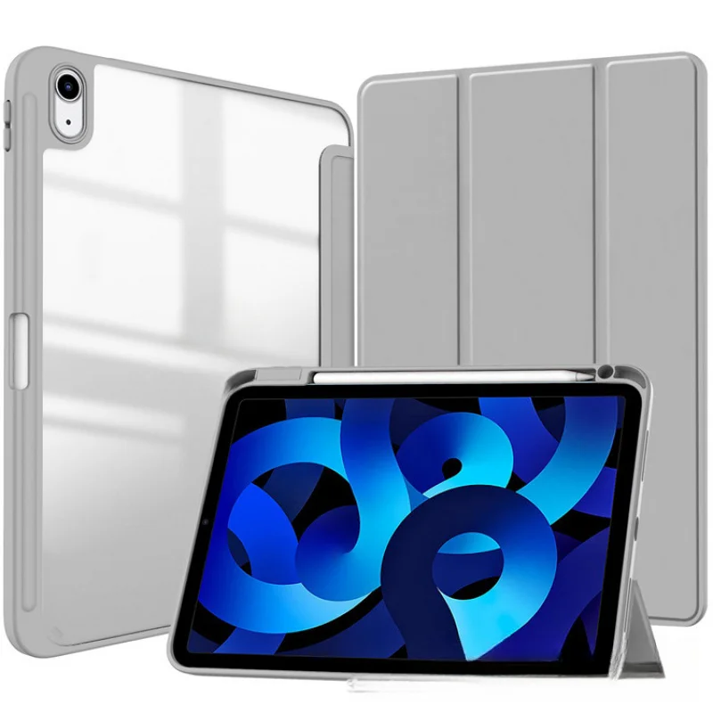 Clear Acrylic Case with Pencil Holder for iPad Air 11/13 Pro 11/13 2024-2018 Tri-Fold Stand
Clear Acrylic Case with Pencil Holder for iPad Air 11/13 Pro 11/13 2024-2018 Tri-Fold Stand