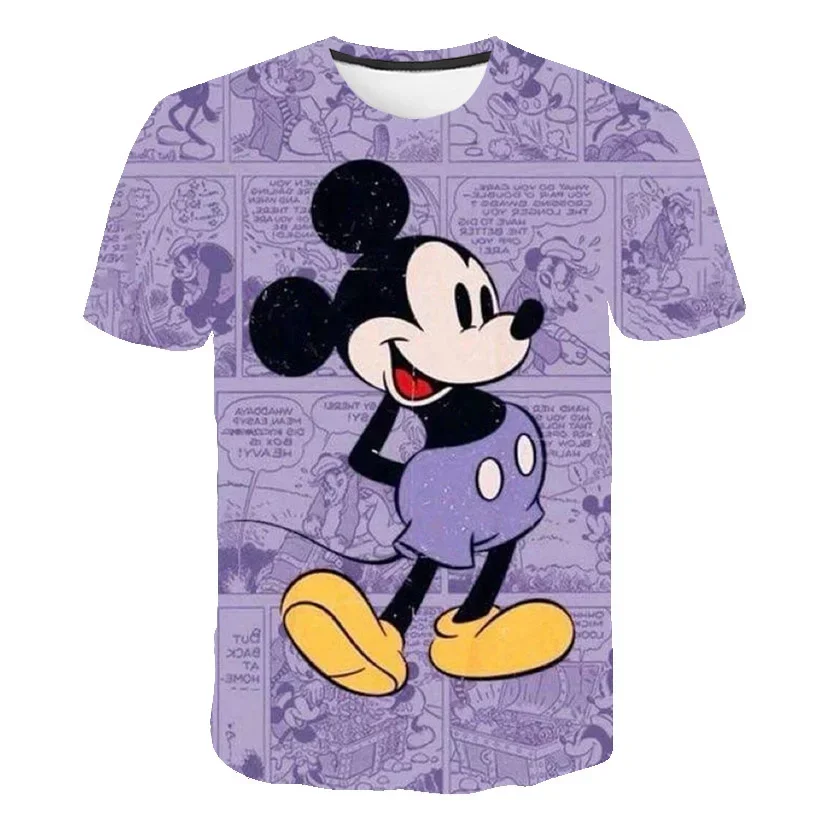 Disney cartoon Mickey Mouse 3D printed short sleeve casual summer kids quick drying Breathable street T-shirt top
Disney cartoon Mickey Mouse 3D printed short sleeve casual summer kids quick drying Breathable street T-shirt top