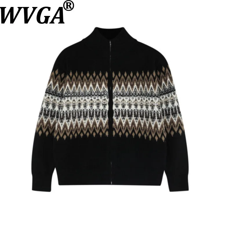 WVGA Autumn Winter New Man Tide Jacquard Trendy Design Loose Sweater Cardigan Niche Chic Casual Long Sleeved Tops Ins Y2K W12402
WVGA Autumn Winter New Man Tide Jacquard Trendy Design Loose Sweater Cardigan Niche Chic Casual Long Sleeved Tops Ins Y2K W12402