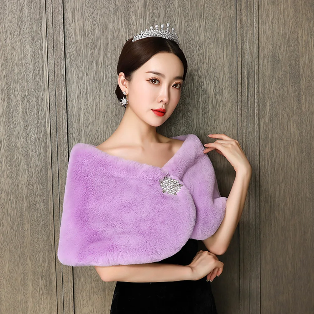1pc Elegant Bridal Shawl Wedding Dress Scarves Warm Cloak for Women Winter Tippet Shrugs Wraps Party Prom Accessories
1pc Elegant Bridal Shawl Wedding Dress Scarves Warm Cloak for Women Winter Tippet Shrugs Wraps Party Prom Accessories